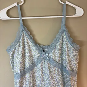 Divided floral slip dress  thumbnail 2