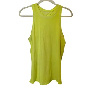 Lululemon All Tied Up Tank Top Sublimado Pigment Dye Highlight Yellow sz. 8 thumbnail 3