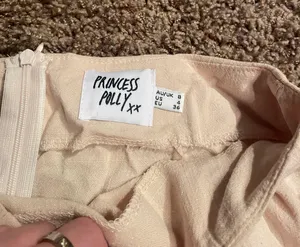 Princess Polly Oatmeal Mini Skirt thumbnail 2