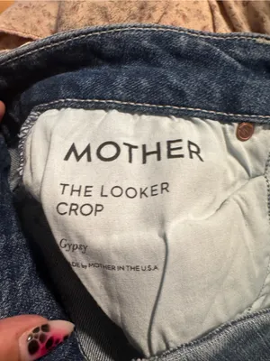 MOTHER Denim The Looker Crop in Gypsy- 26 thumbnail 5