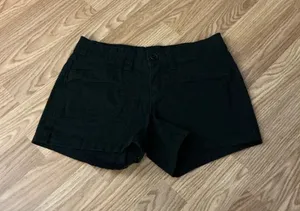 Y2K Unionbay Black Low Rise Shorts Size 1 (25W) thumbnail 1