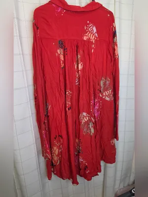 Free People Field of Butterflies Tunic/Mini Dress thumbnail 3