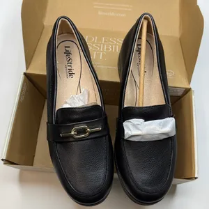 LifeStride Women's Sonoma Slip On Loafers with Buckle- Size 7 Wide thumbnail 7