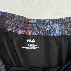 Fila Sport Black Cosmic Athletic Shorts Lined XL women thumbnail 4