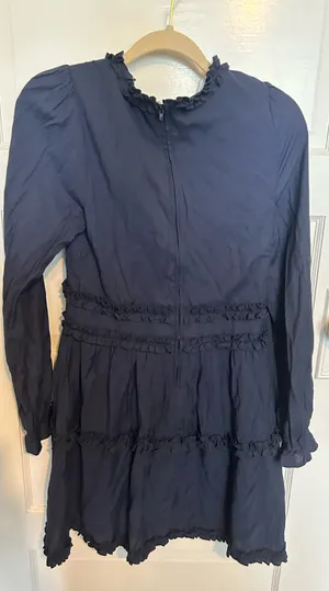 Long sleeve blue dress Size L thumbnail 3