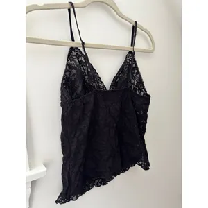 Hanky Panky Signature Lace V-Neck Cami Black Size Medium Stretch Vintage Y2K 90s thumbnail 8