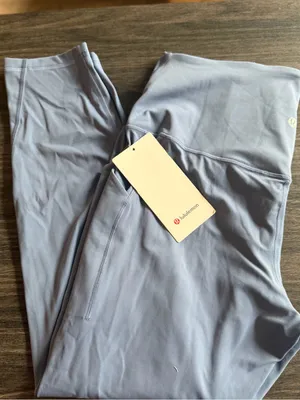 lululemon athletica Women’s Dusty Blue Performance Leggings thumbnail 1