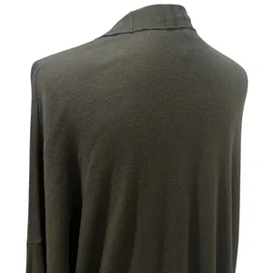 NEW Chelsea28 Green Long Sleeve‎ Cowlneck Cardigan Cashmere Blend Size XS/S thumbnail 7