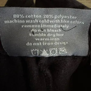 Beyonce Renaissance Tour 2023 Thique‎ Spell Out Cotton Fleece Black Shorts S thumbnail 6