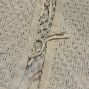 Princess Polly Cream Knit Cardigan with Tie Front thumbnail 2