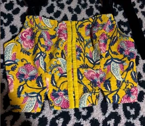 Free People Yellow Floral Corset Top Tie Straps thumbnail 1
