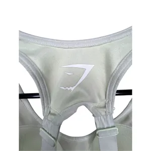 Gymshark Light Green Padded Athletic Razorback Sports Bra thumbnail 4