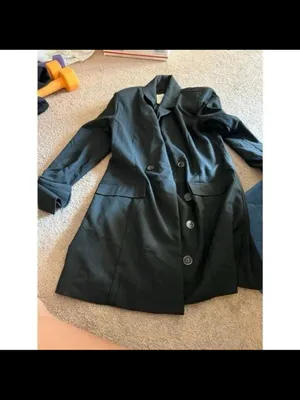 Abercrombie Black Women’s Blazer Jacket - Classic Tailored Coat thumbnail 2