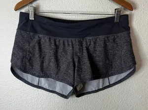 Lululemon Speed Up Short 2.5" in dark carbon gray WOMENS 8 thumbnail 1