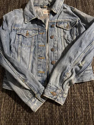 Levi’s Trucker Denim Jacket Light Wash Size Small thumbnail 3