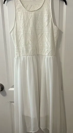Dex White dress White Size M thumbnail 1