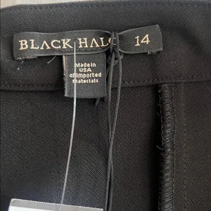 NWT Black‎ Halo Wide Leg Isabella Pant $295 Size 14 Black thumbnail 8