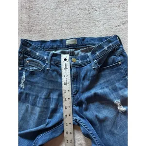 MOTHER Women's The Dutchie Jeans‎ Blue Denim size 25 thumbnail 9
