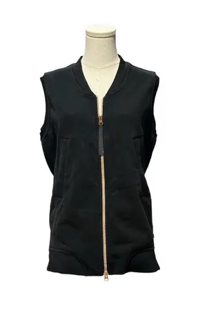Lululemon Departure Vest Black with Rose Gold Zipper (Size 4) thumbnail 1