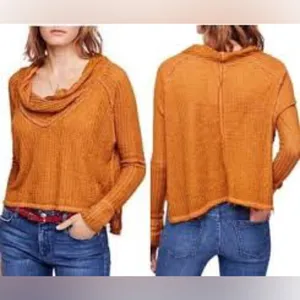 We The Free wildcat thermal long sleeve top women’s size medium‎ trendy casual thumbnail 2