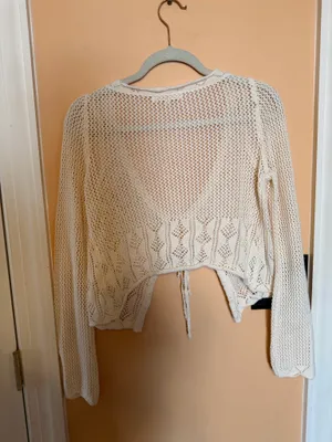 Grey Bandit Knit Top Crop thumbnail 2