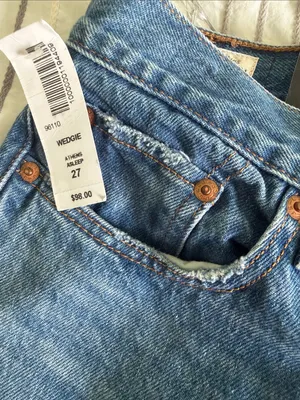 Levi's Classic Distressed Blue Jeans thumbnail 5