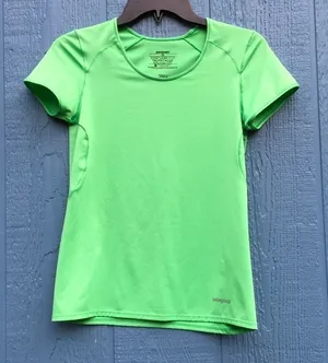 Patagonia Capilene 1 Silkweight Baselayer Tee Green Women’s Size XS v6x thumbnail 1