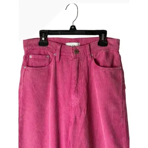 BDG High And Wide Corduroy Pants Women 26 Pink Wide Leg High Rise Streetwear Y2K thumbnail 4