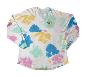 Disney Spirit Jersey Disneyland Resort Pastel Tie Dye Rainbow Size M thumbnail 1