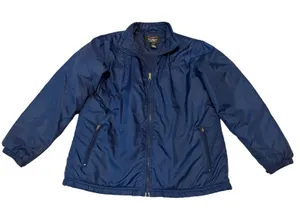 LL Bean Women's Thermolite Active Jacket Medium Navy Blue Full Zip OUW49 thumbnail 1