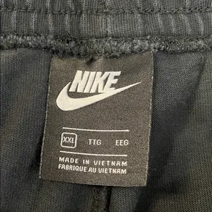 Nike Black French Terry Sports Shorts thumbnail 4