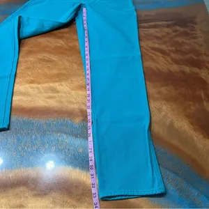 Rocky Mountain Clothing Turquoise High rise Jeans size 25” bare back riding thumbnail 10