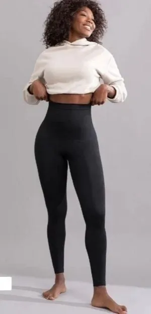 Shapermint Essentials High Waisted Shaping Leggings Black‎ XL 42075 NWT thumbnail 1