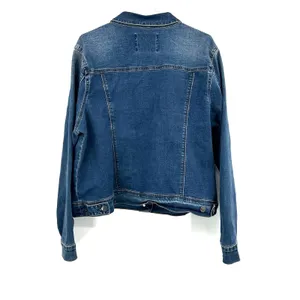 Nine West Jeans Size XXL Missy Lightweight Blue Jean‎ Denim Jacket Button Front thumbnail 2