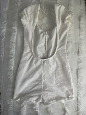 Editked White Romper Size XS thumbnail 2