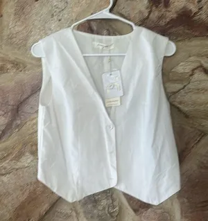 Commense Cotton Casual Pants Set size medium White thumbnail 3
