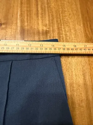 NWT Express Ankle High Rise Pants Women’s Size 6R Navy Blue Stretch thumbnail 6