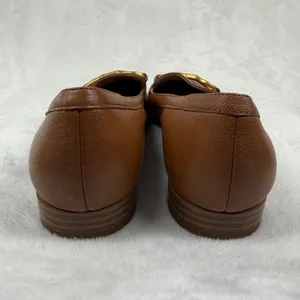 Naturalizer Adiline Loafers English Tea Brown Leather Square Toe 9.5W‎ thumbnail 4