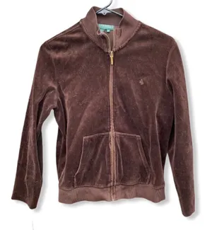 Vintage‎ Lauren Ralph Lauren Velour Jacket thumbnail 1