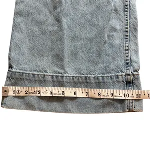 LOFT High Waist Palazzo Jeans‎ Size 26 Wide Leg Denim Blue thumbnail 9