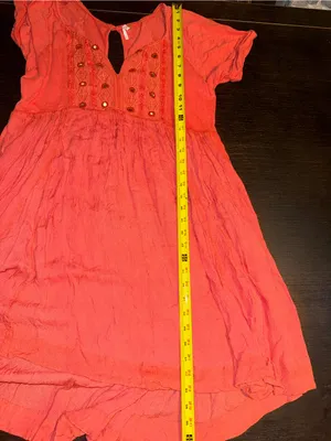 Free People Dress Size Small 100% Cotton Embroidered Flowy Lightweight Boho thumbnail 6