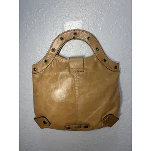 Vintage GUESS Leather Handbag Buckle Y2K 2000's thumbnail 3