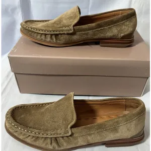 SARTO Franco Sarto Women's A. Gina Moc Toe Classic Loafer Tan Suede Sz 6M thumbnail 2