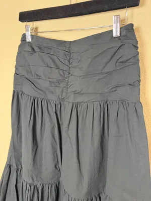 Rails Agatha Skirt Tiered Ruched Waistband Black Size XS thumbnail 6