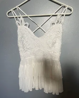 Tank Top To Die For White Size M thumbnail 1