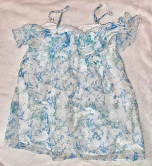 Storia Ruffle Babydoll Mini Dress size Small thumbnail 3