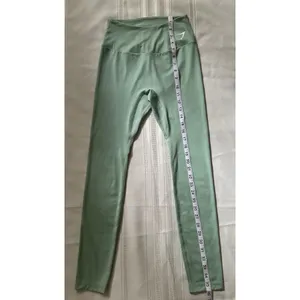Gymshark Training 7/8 Leggings - Alpine Green - Size M thumbnail 10