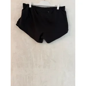 Nike Dri-FIT Running Shorts‎ Womens Large Black 3 Inch Inseam Zip Pocket thumbnail 2