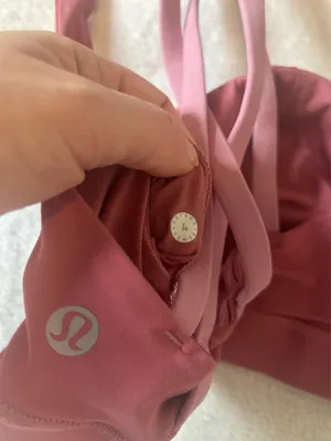 Lululemon Energy Bra / Cherry Tint - Size 4 thumbnail 3