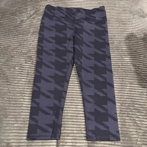 ALO Yoga High Waist Airbrush Houndstooth Cropped Legging See Pics For Sizing thumbnail 2